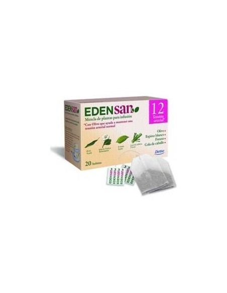 Edensan  Tensión Arterial 12  Envase 20 Filtros(20 Infusiones) de Edensan®