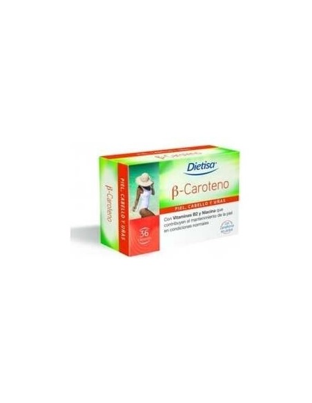 B-Caroteno   Envase 36 Cápsulas(36 Días) de Dielisa®