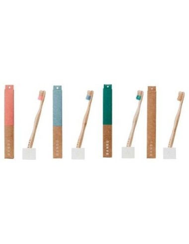 Banbu Cepillo Dental Adulto Medio Azul. de Banbu