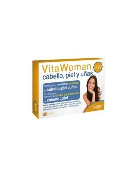 Vita Woman Cabello Piel Y Uñas 30Comp. de Eladiet