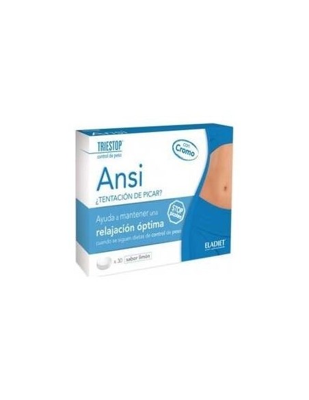 Triestop Ansi Quita Ansia Sabor Limon 30Comp. de Eladiet