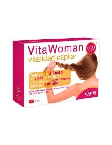Vita Woman Vitalidad Capilar 60Comp. de Eladiet