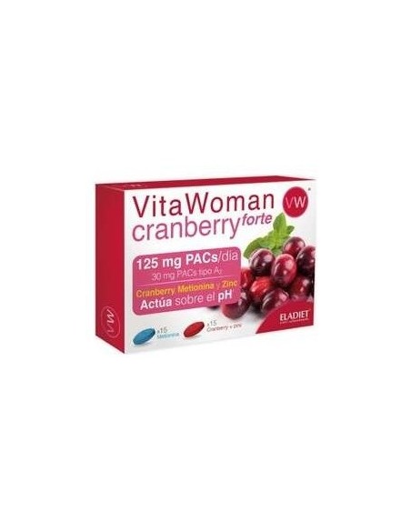 Vita Woman Cramberry Forte 15Cap.+15Cap. de Eladiet