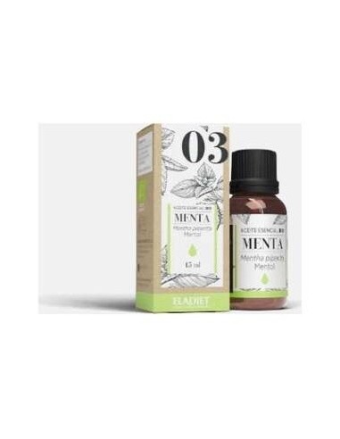 Menta Piperita Aceite Esencial Bio 15Ml. de Eladiet