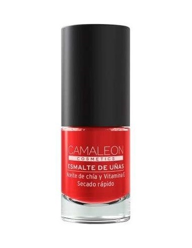 Camaleon Esmalte De Uñas Rojo 6Ml. de Camaleon Cosmetics