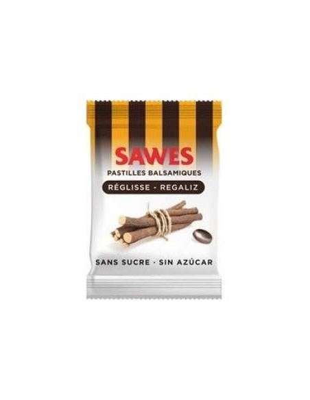 Pastillas Balsam S/Azucar Regaliz Vit C Bolsa 50Gr de Sawes