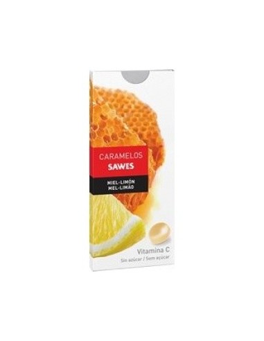 Caramelos Balsam S/Azucar Miel Limón Vit C 22Gr de Sawes