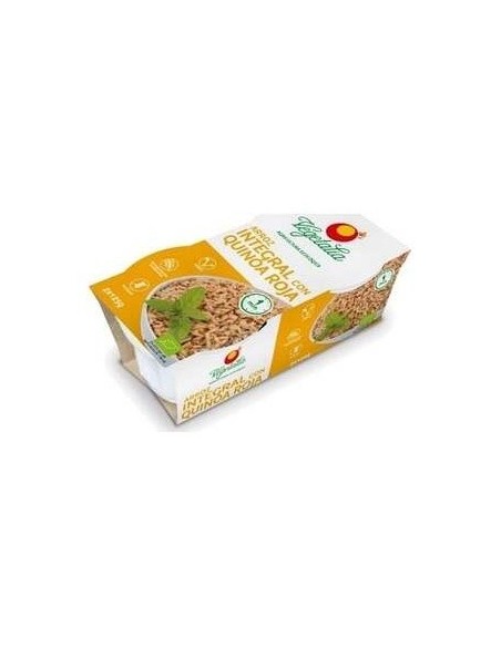 Vasito Arroz Integral Y Quinoa Roja 2Udx125G Bio de Vegetalia