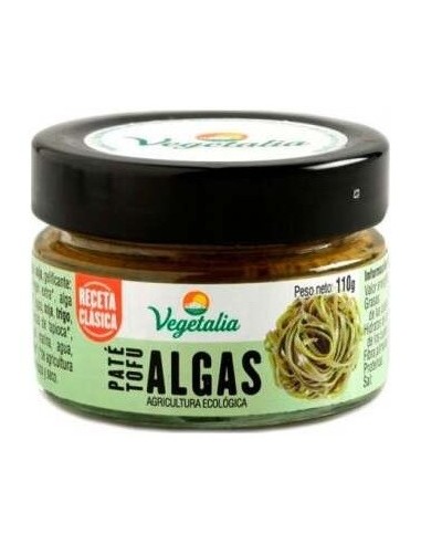 Pate De Tofu Y Algas Pequeño  110Gr. Bio de Vegetalia