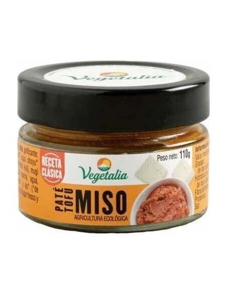 Pate De Tofu Y Miso Pequeño 110Gr. Bio de Vegetalia