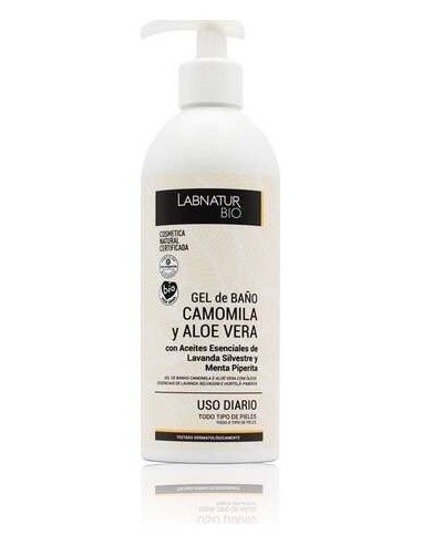 Gel De Baño Camomila Y Aloe Vera 450Ml. Bio de Labnatur Bio