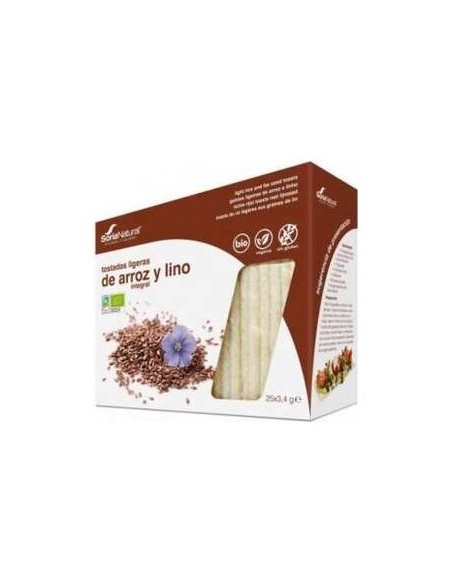 Tostadas De Arroz Y Lino de Alecosor Soria Natural