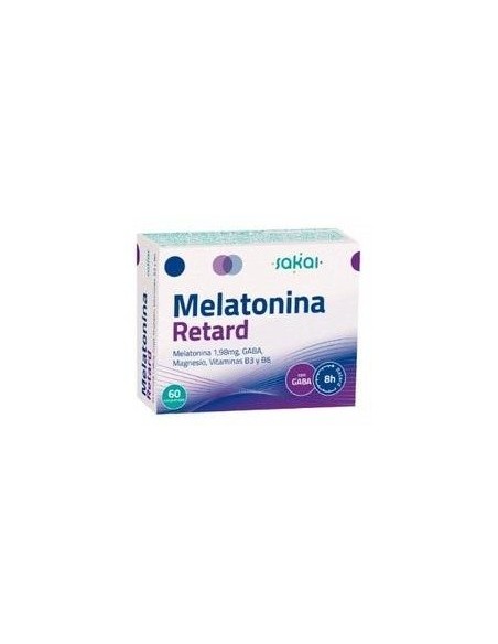 Melatonina Retard 60Comp.** de Sakai