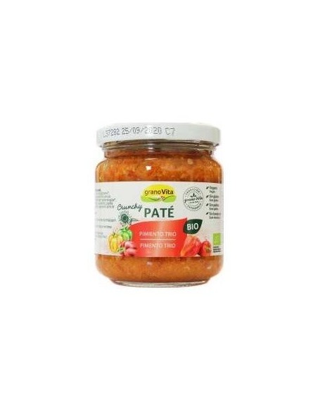 Pate Pimiento Trio Crunchy 175Gr. Bio Sg Vegan de Granovita