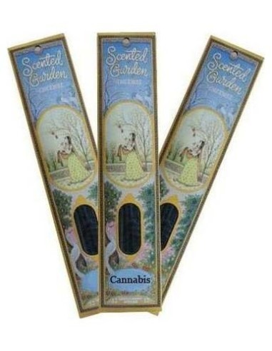 Incienso Stick Hierbas 12Uds Scented Garden de Radhe Shyam
