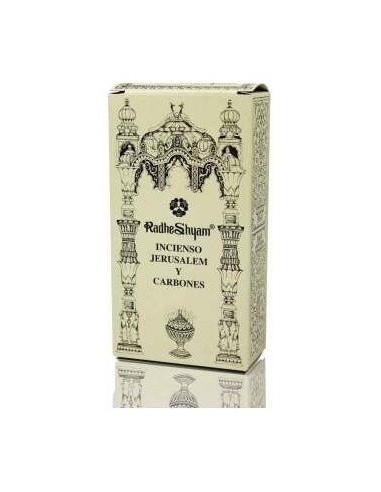 Incienso Jerusalen Y Carbones 100Gr. de Radhe Shyam