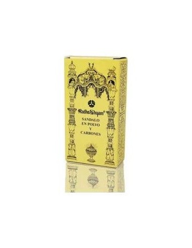 Incienso Sandalo Y Carbones 100Gr. de Radhe Shyam
