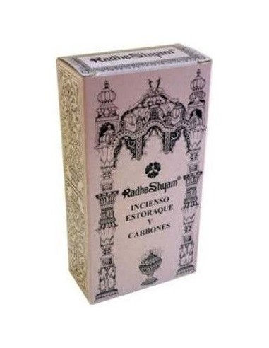 Incienso Alcanfor Y Carbones 100Gr. de Radhe Shyam