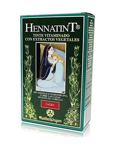 Hennatint Caoba 60Ml. de Radhe Shyam
