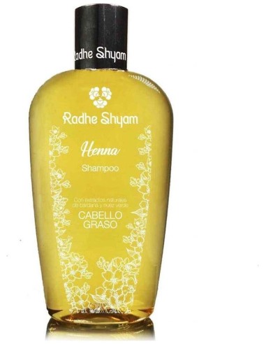 Champu Henna Cabello Graso 400Ml. de Radhe Shyam