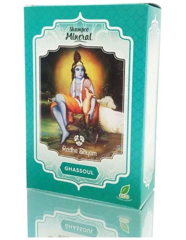 Champu Mineral Ghassoul Polvo 100Gr. Eco de Radhe Shyam