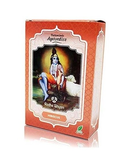 Tratamiento Capilar Ayurvedico Hibiscus 100Gr. Eco de Radhe Shyam