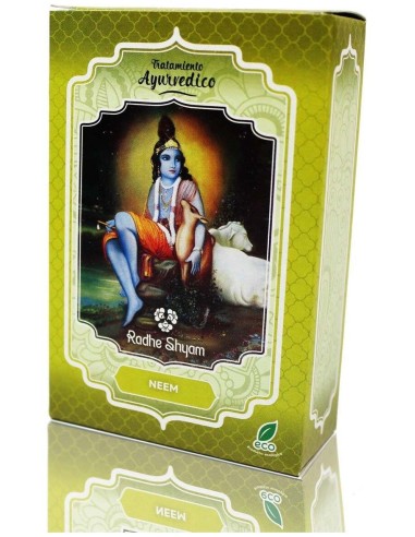 Tratamiento Capilar Ayurvedico Neem 100Gr.Eco de Radhe Shyam