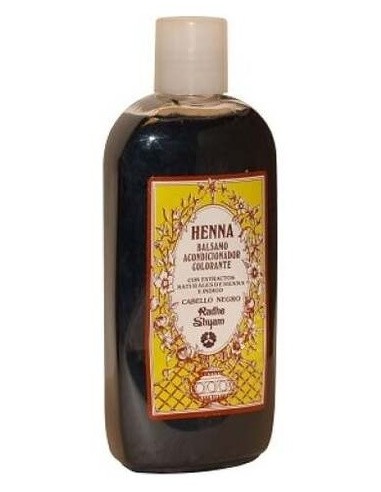 Balsamo Acondicionador Henna Color Negro 250Ml. de Radhe Shyam
