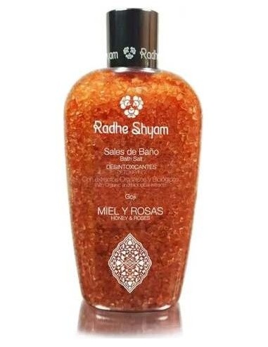 Sales Baño Miel Rosas 330Gr de Radhe Shyam