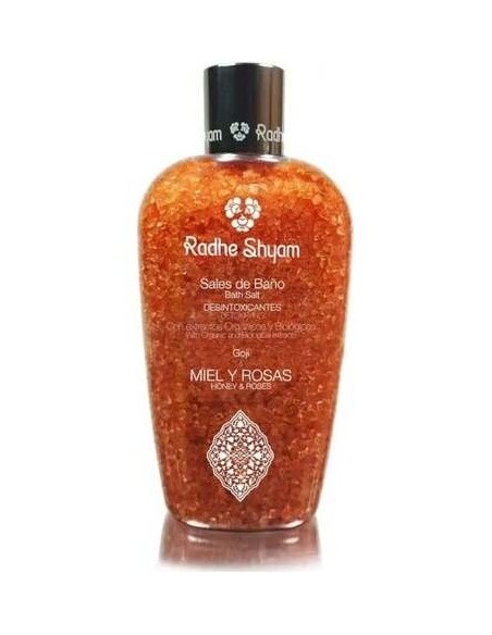 Sales Baño Miel Rosas 330Gr de Radhe Shyam