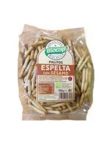 Palitos De Espelta Con Sesamo 150Gr. Bio de Biocop