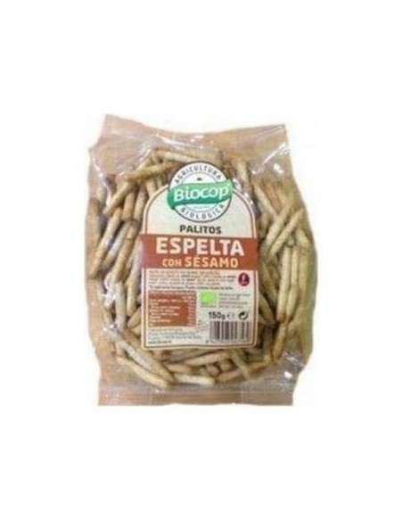 Palitos De Espelta Con Sesamo 150Gr. Bio de Biocop