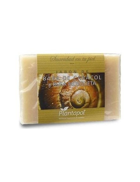 Jabon Natural  Baba De Caracol Y Rosa Mosq. 100Gr. de Plantapol