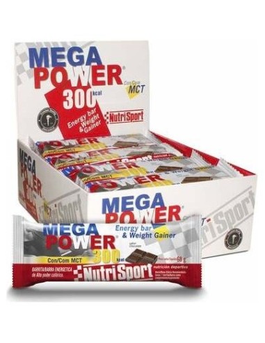 Megapower Barritas Chocolate 12Uds. de Nutrisport