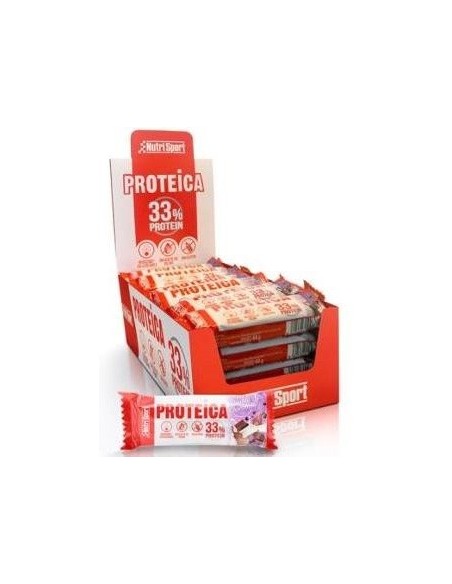 Barrita Proteica Chocolate 24Unid. Nutrisport
