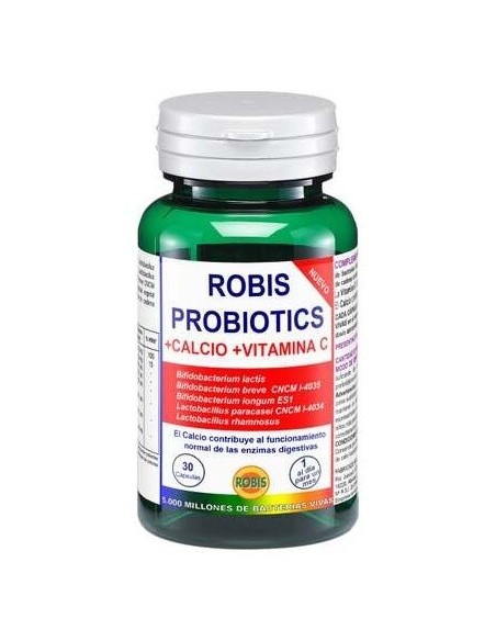 Robis Probiotics +Calcio+Vit. C 30Cap. de Robis
