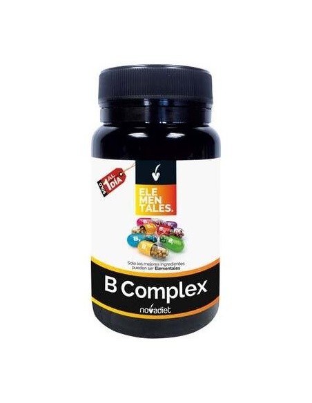 B Complex Envase de 60 cápsulas vegetales. de Novadiet