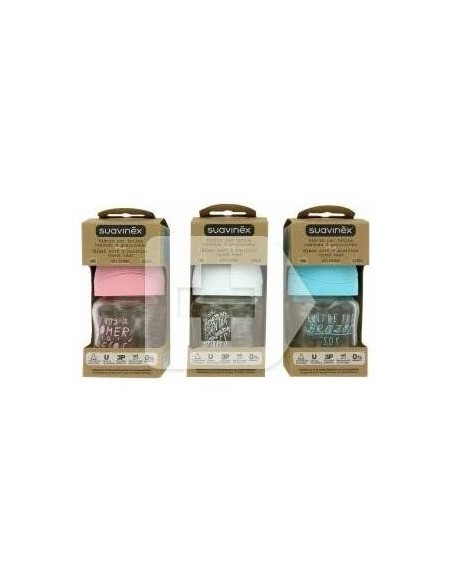 Biberon B/Ancha Sili Redon 3Posi T/U +M 120Ml 1Uni de Suavinex