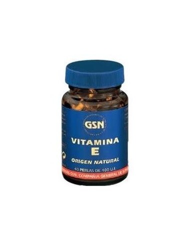 Vitamina E Natural 40Perlas de Gsn