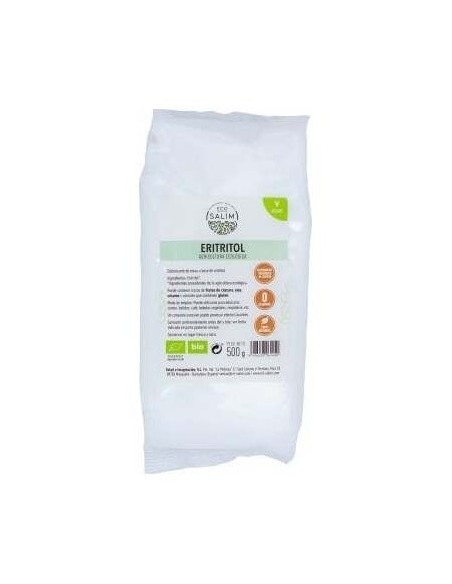 Eritritol Endulzante 500Gr. Bio Vegan de Eco Salim