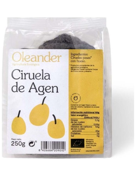 Ciruelas de Agen con Hueso 250G de Oleander
