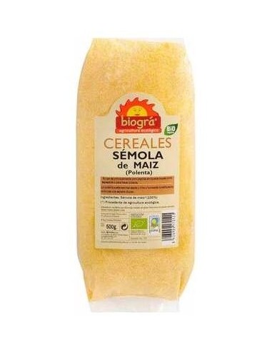 Polenta Semola De Maiz 500Gr. Bio de Biogra