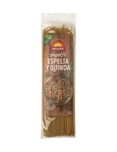 Espagueti De Espelta Y Quinoa 250 Gr Bio de Biogra