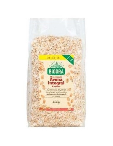 Copos De Avena Finos 500 Gr Bio Sg Vegan de Biogra