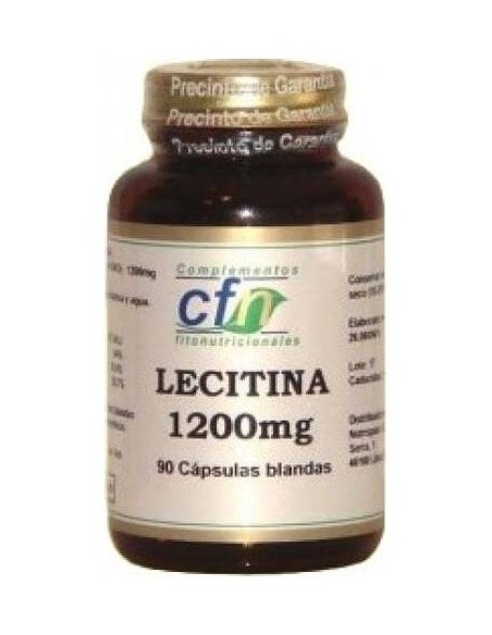 Lecitina 1200mg 90 Perlas Cfn - Apoyo Natural para tu Salud