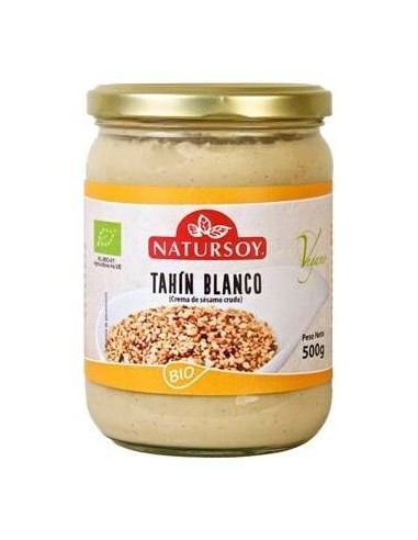 Tahin Blanco Crudo 500Gr. de Natursoy