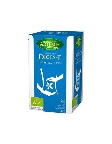 Infusion Digestiva Diges T Tisana 20 Bolsitas. Bio de Artemis Bio