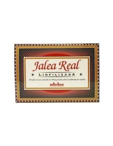Jalea Real Liofilizada 300Mg. 20Viales de Mielar