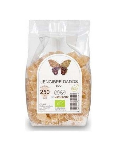Jengibre Dados Bolsa 200Gr. Eco de Naturcid