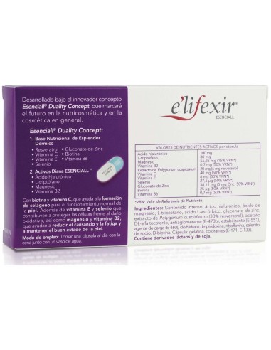 Elifexir Esenciall Coctel Belleza Nocturna 30Cap. de Elifexir